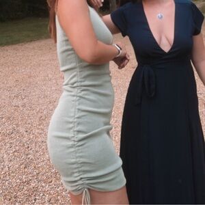 Green Lioness Mini Dress